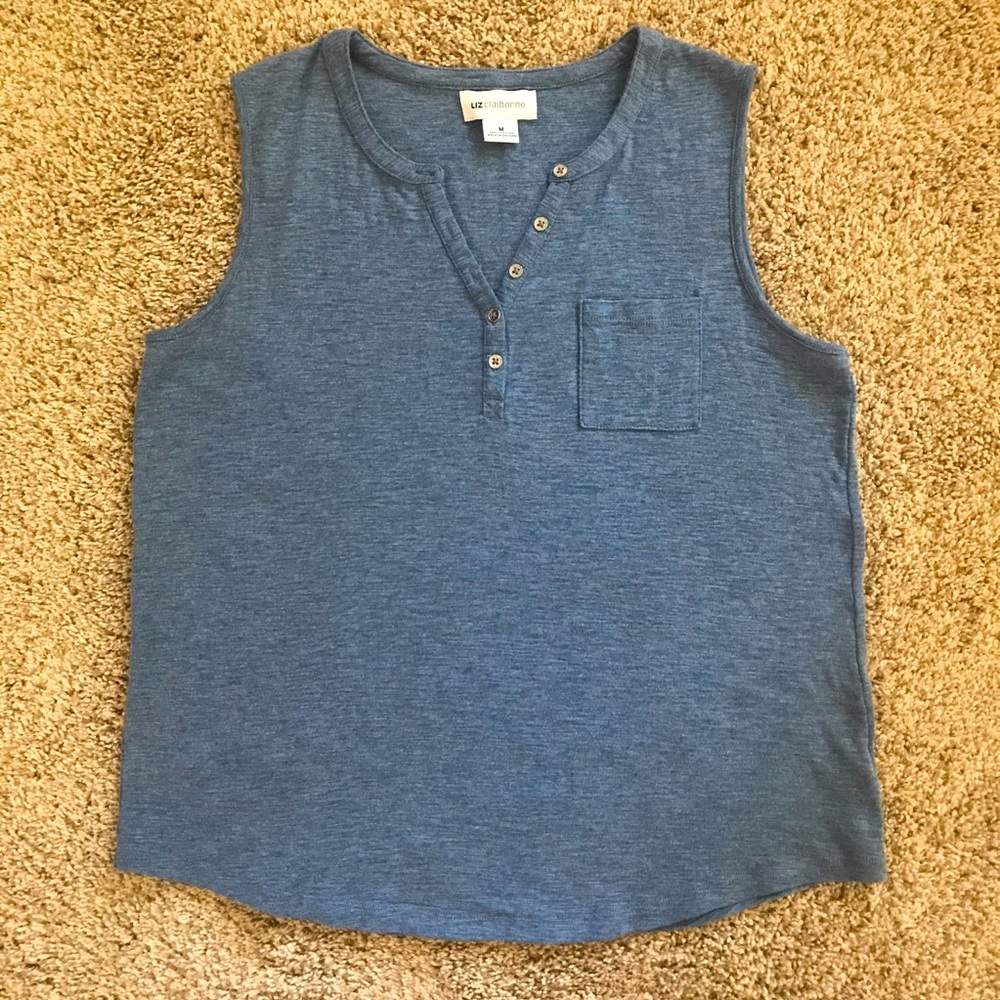 EUC Liz Claiborne Sleeveless/Tank Top, Size Medium